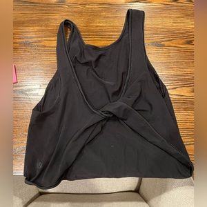 Lululemon open back tank top